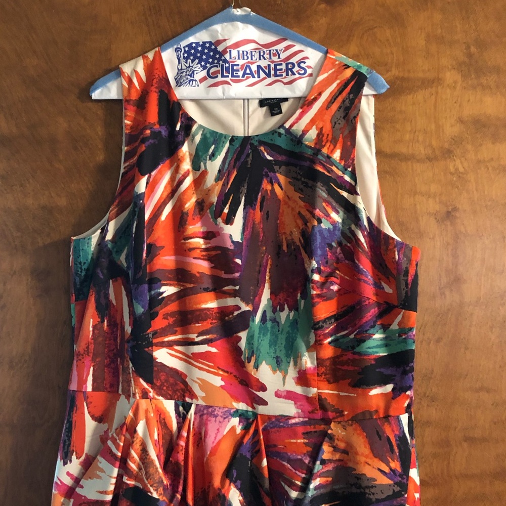 Ann Taylor Colorful Dress